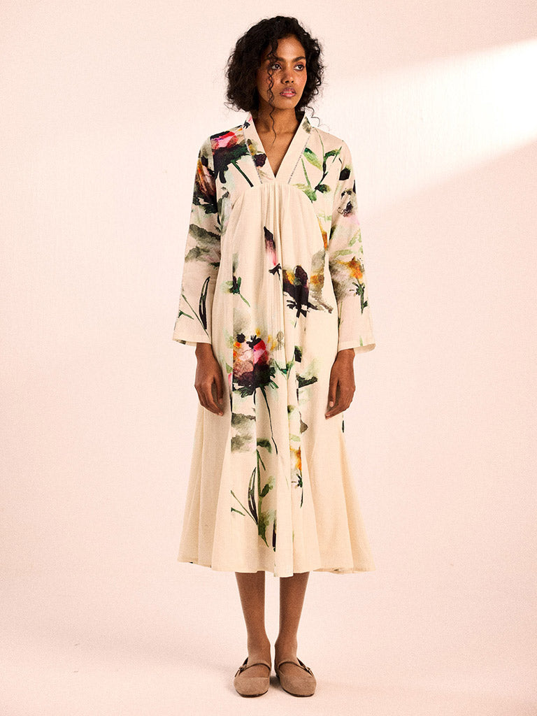 Snow Blossom Dress DRESSES KHARA KAPAS