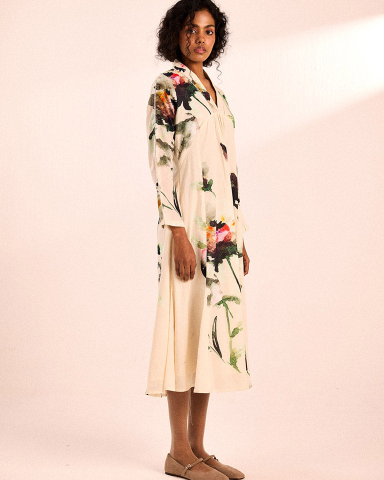 Snow Blossom Dress DRESSES KHARA KAPAS