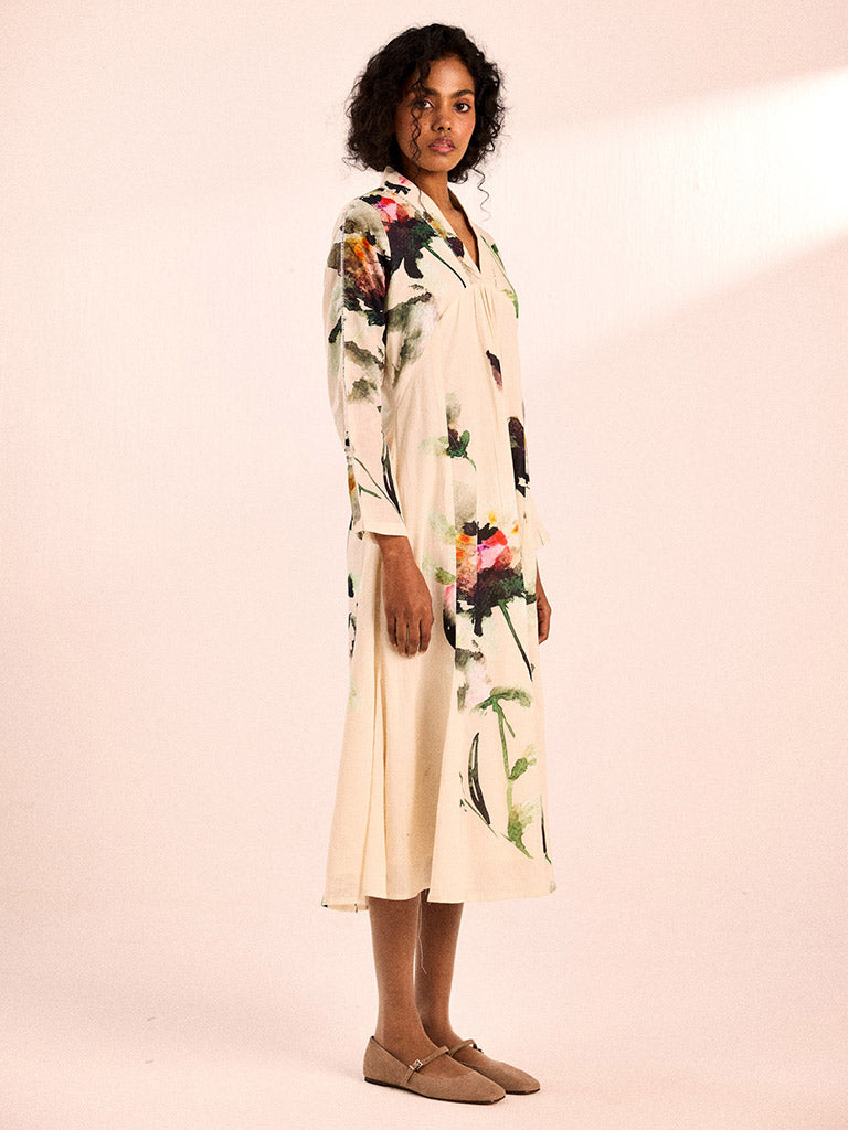 Snow Blossom Dress DRESSES KHARA KAPAS