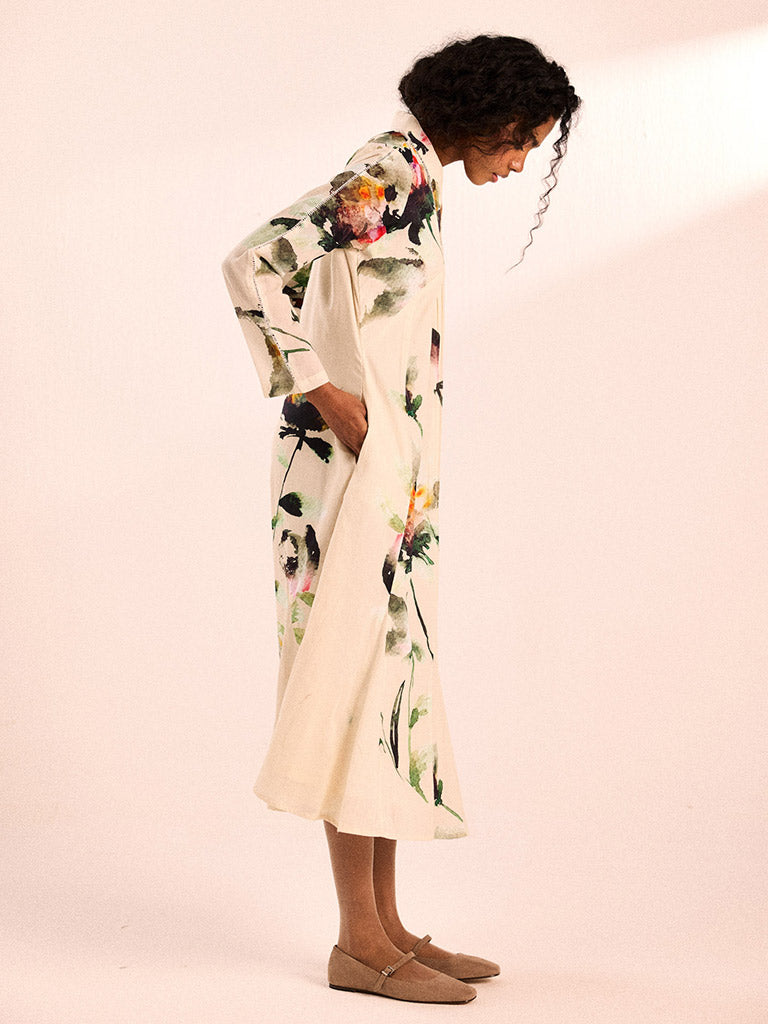 Snow Blossom Dress DRESSES KHARA KAPAS