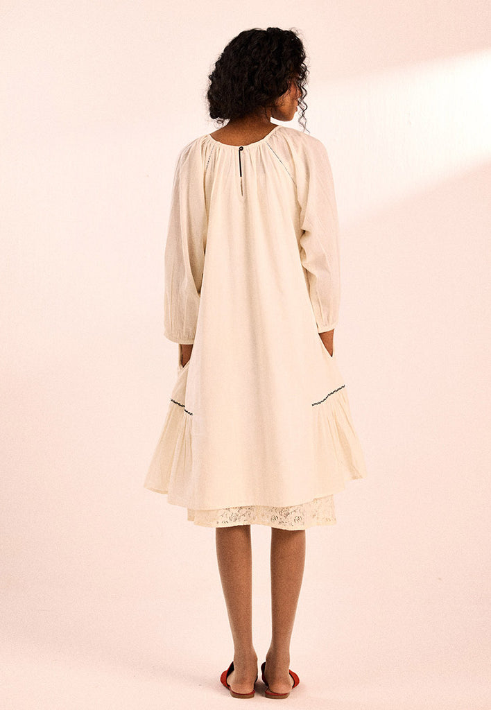 Peony Dress & Lace Slip DRESSES KHARA KAPAS