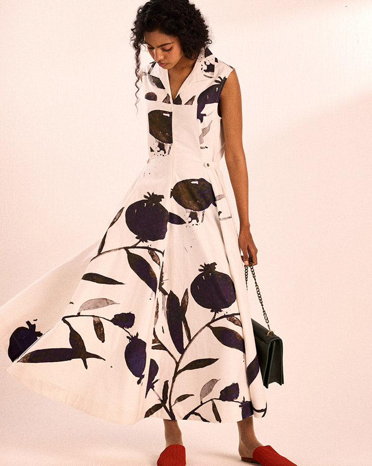 Ink & Ivory Dress DRESSES KHARA KAPAS