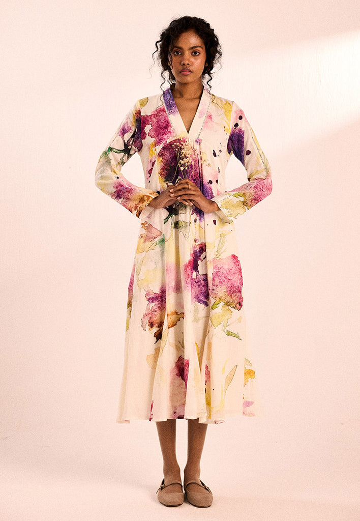 English Garden Dress DRESSES KHARA KAPAS