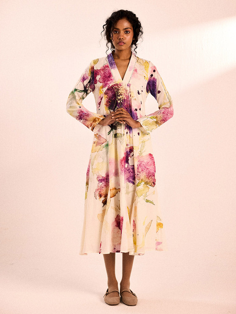 English Garden Dress DRESSES KHARA KAPAS