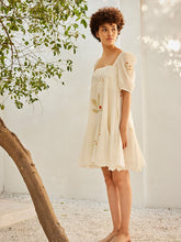 Load image into Gallery viewer, White Cherry Dress DRESSES KHARA KAPAS   
