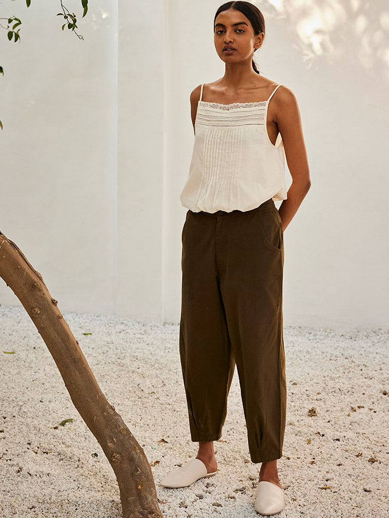 Olive Dreams Pant BOTTOMS KHARA KAPAS