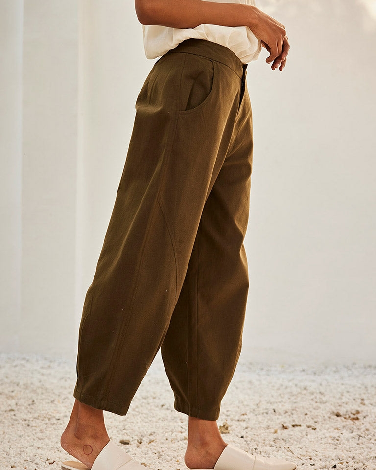Olive Dreams Pant BOTTOMS KHARA KAPAS