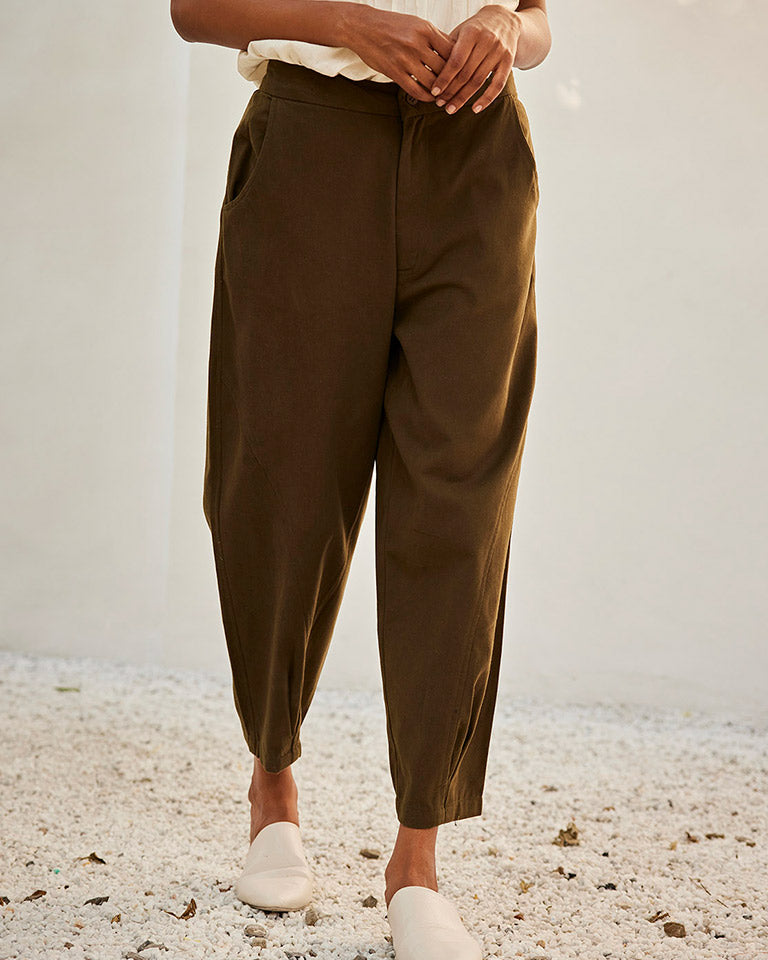 Olive Dreams Pant BOTTOMS KHARA KAPAS