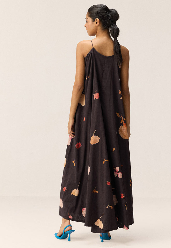 Black Tropicana Maxi Dress DRESSES KHARA KAPAS
