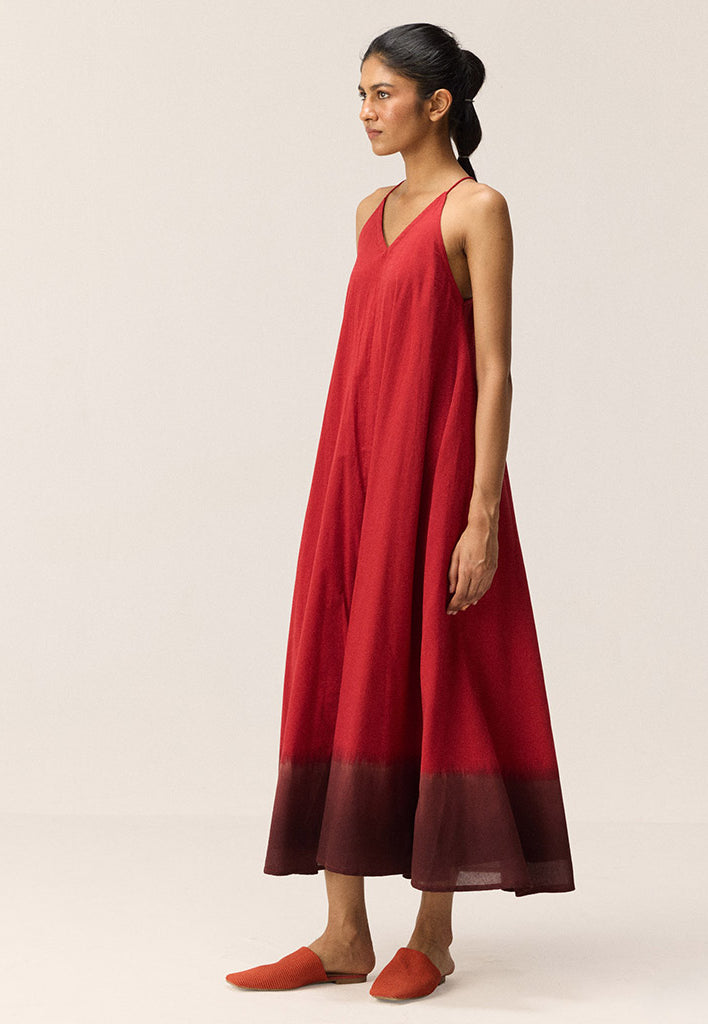 Rosewood Ombre Maxi Dress DRESSES KHARA KAPAS