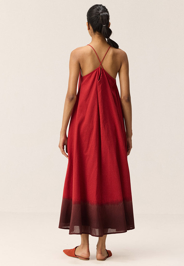 Rosewood Ombre Maxi Dress DRESSES KHARA KAPAS