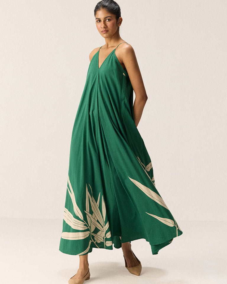 Tender Fern Maxi Dress DRESSES KHARA KAPAS