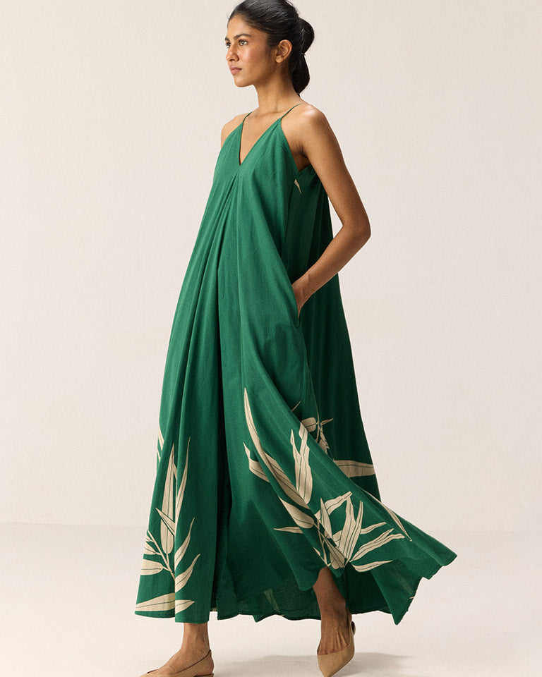 Tender Fern Maxi Dress DRESSES KHARA KAPAS