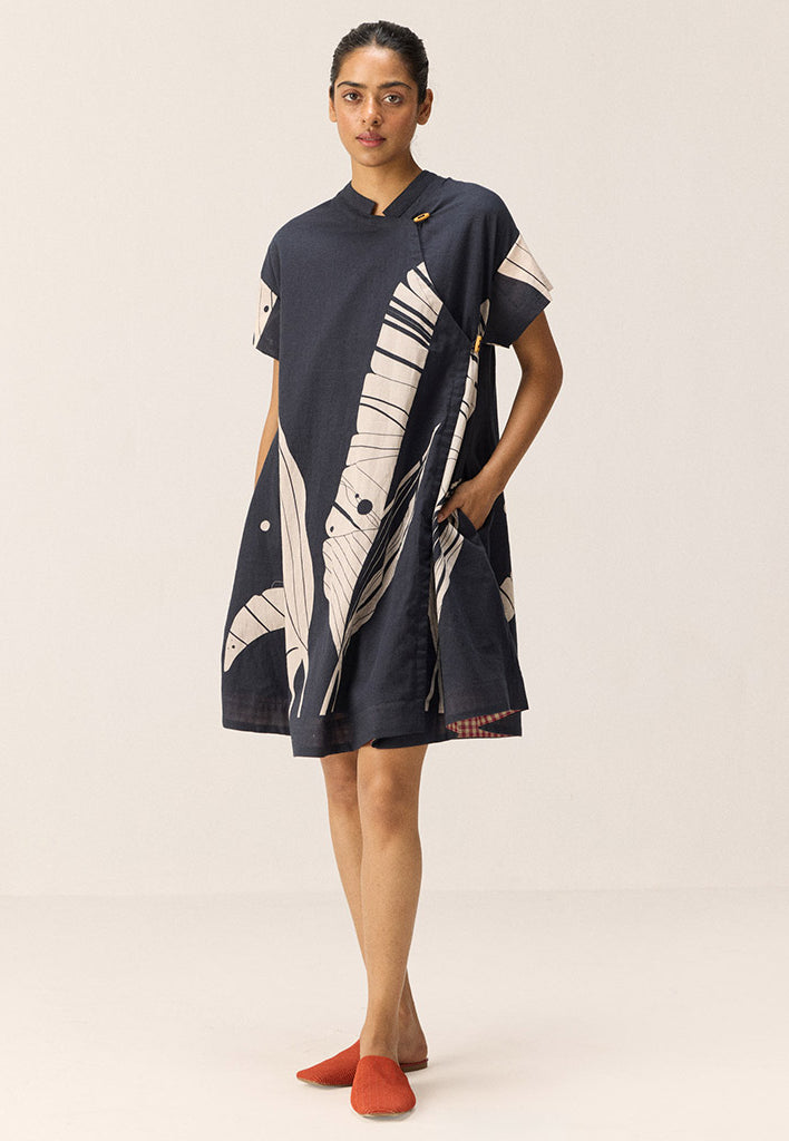 Phantom Leaves Dress DRESSES KHARA KAPAS