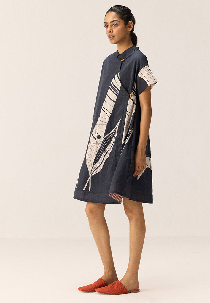 Phantom Leaves Dress DRESSES KHARA KAPAS