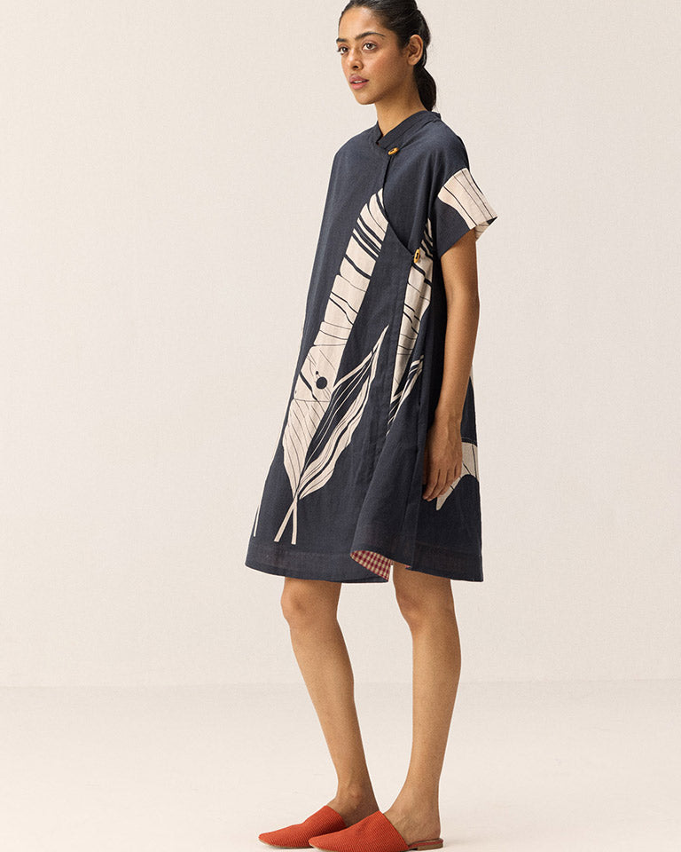 Phantom Leaves Dress DRESSES KHARA KAPAS