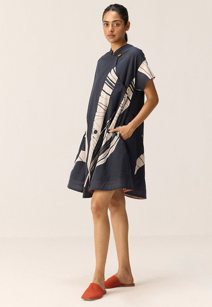 Phantom Leaves Dress DRESSES KHARA KAPAS