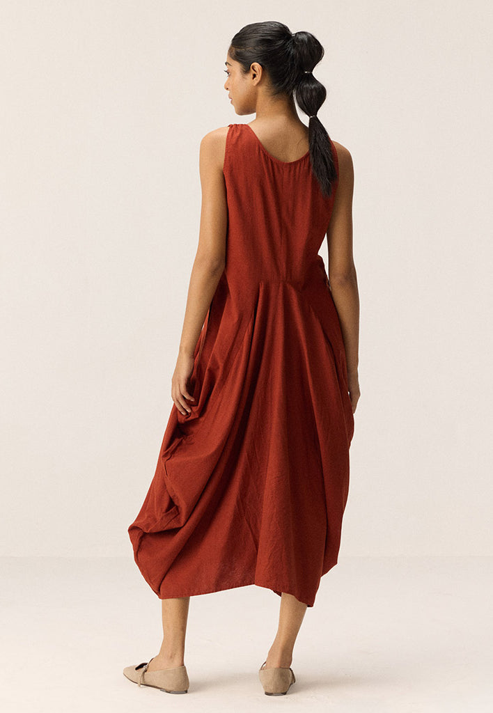 Brick Muse Dress DRESSES KHARA KAPAS