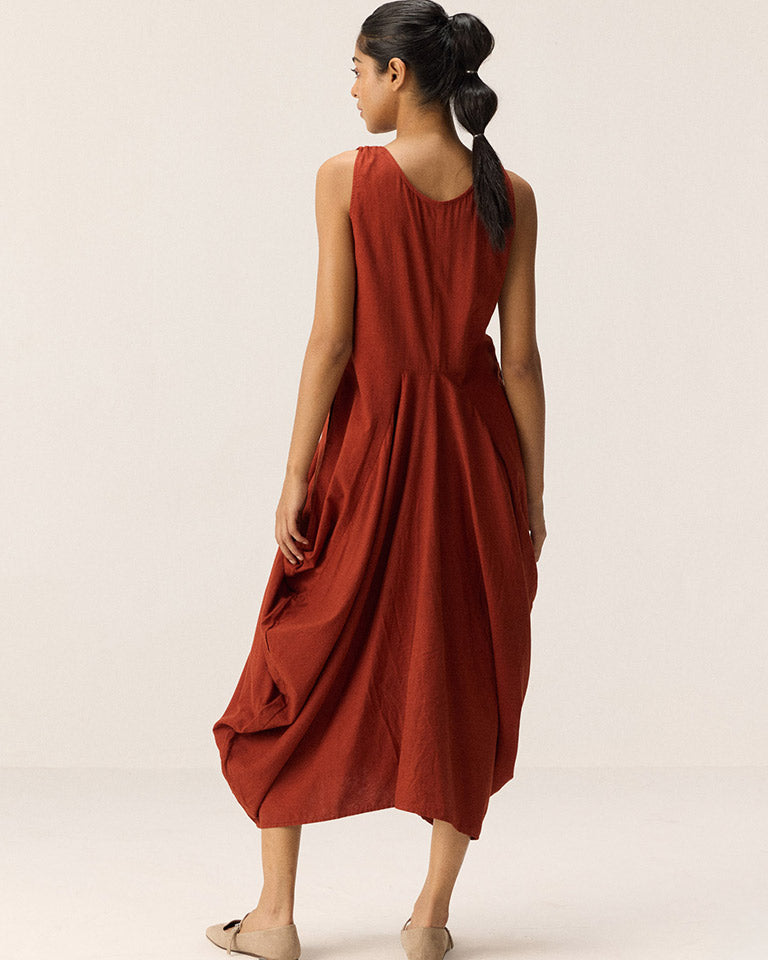 Brick Muse Dress DRESSES KHARA KAPAS
