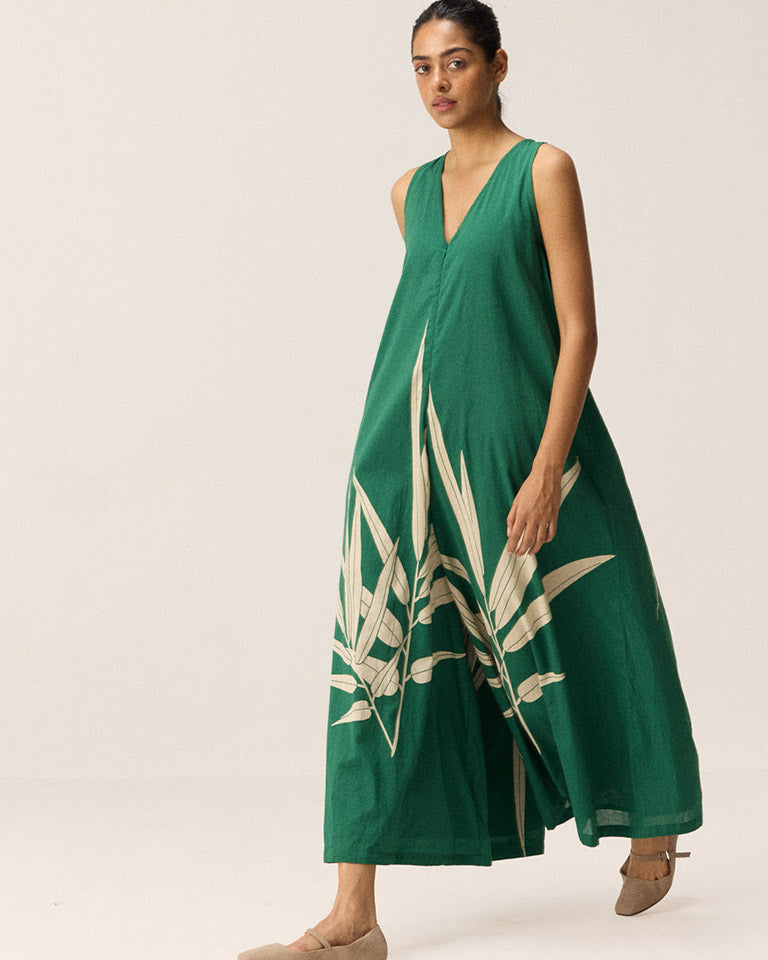 Clover Mul Cotton Jumpsuit JUMPSUITS KHARA KAPAS