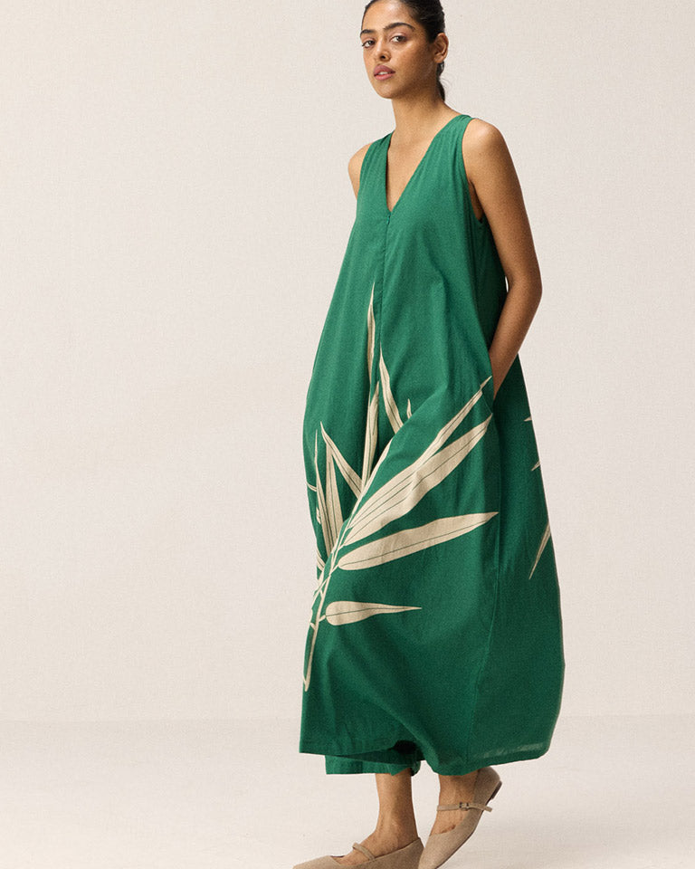 Clover Mul Cotton Jumpsuit JUMPSUITS KHARA KAPAS
