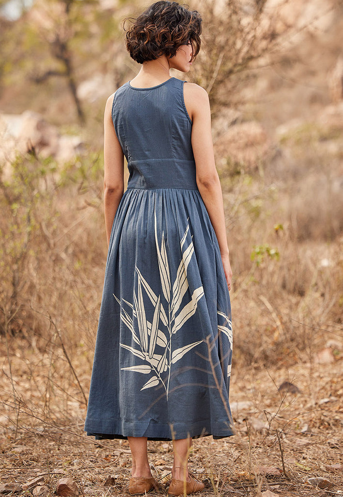 Dove Grey Dress DRESSES KHARA KAPAS