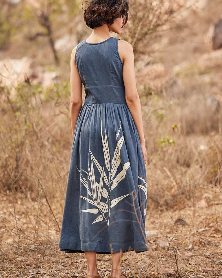 Dove Grey Dress DRESSES KHARA KAPAS