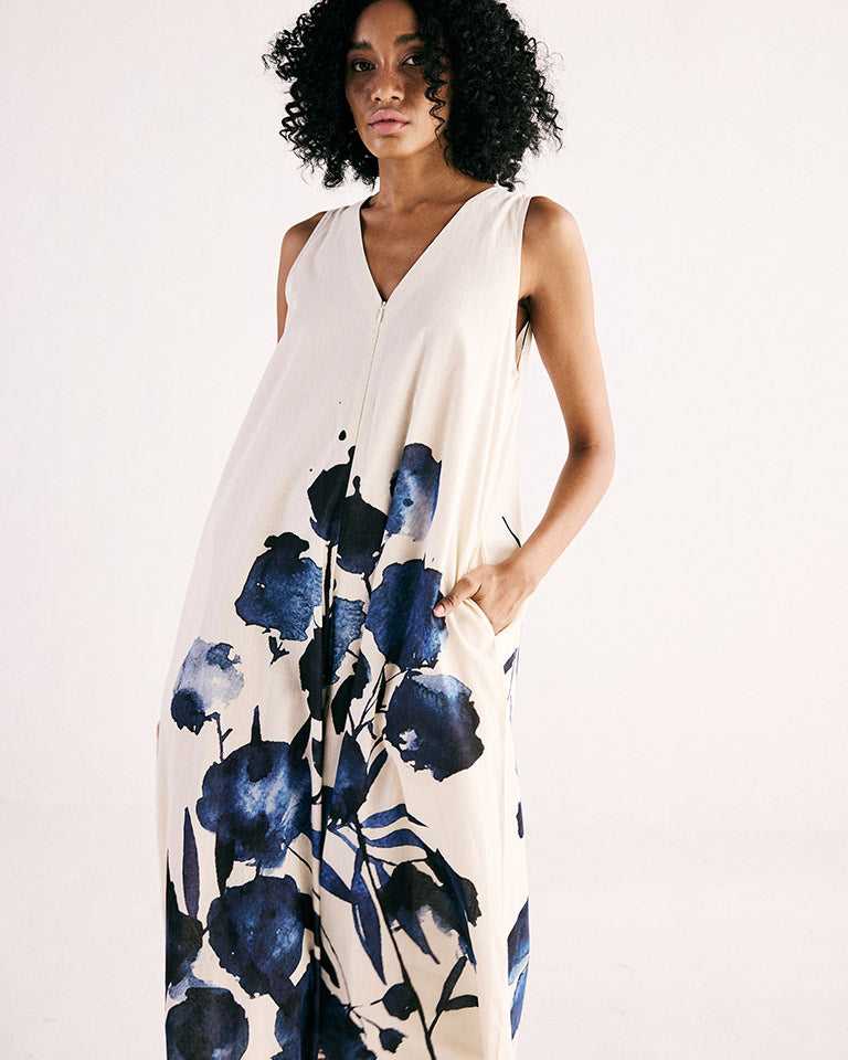 Celestial Ink Jumpsuit JUMPSUITS KHARA KAPAS