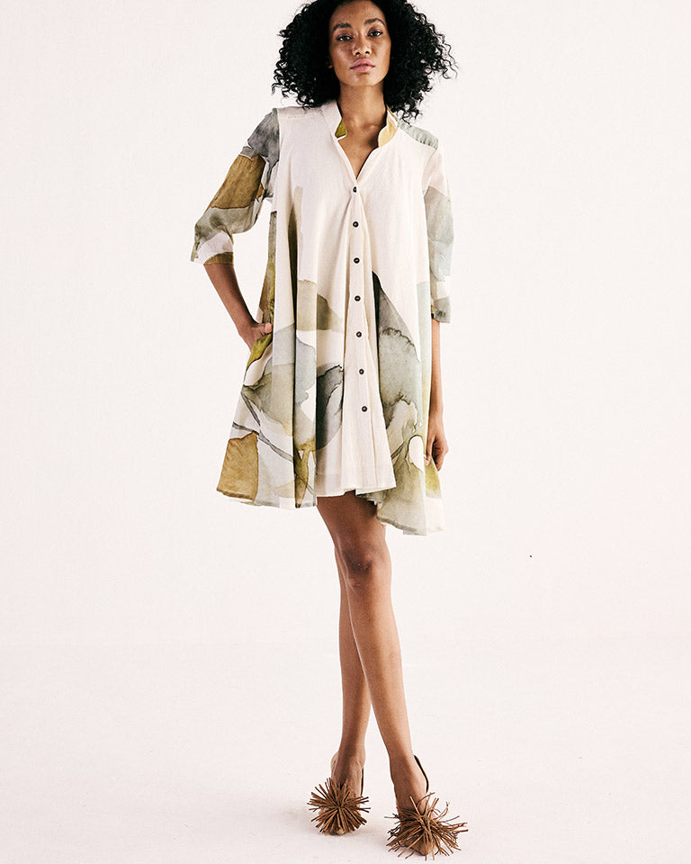 Jade Swing Dress DRESSES KHARA KAPAS