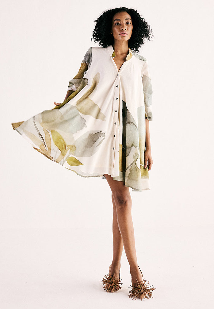 Jade Swing Dress DRESSES KHARA KAPAS