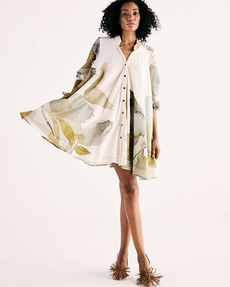 Jade Swing Dress DRESSES KHARA KAPAS