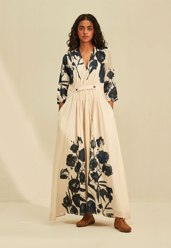 Blue Forest Dress DRESSES KHARA KAPAS