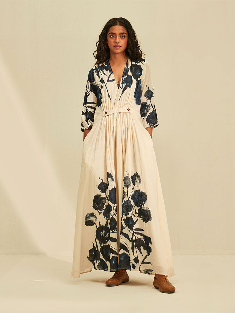 Blue Forest Dress DRESSES KHARA KAPAS