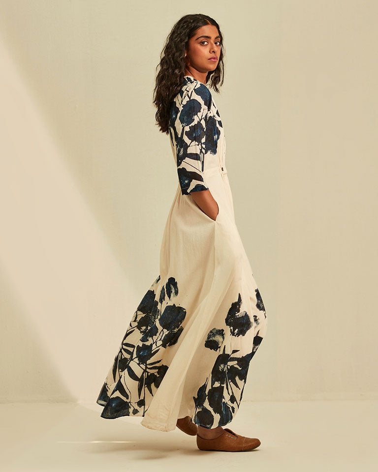 Blue Forest Dress DRESSES KHARA KAPAS