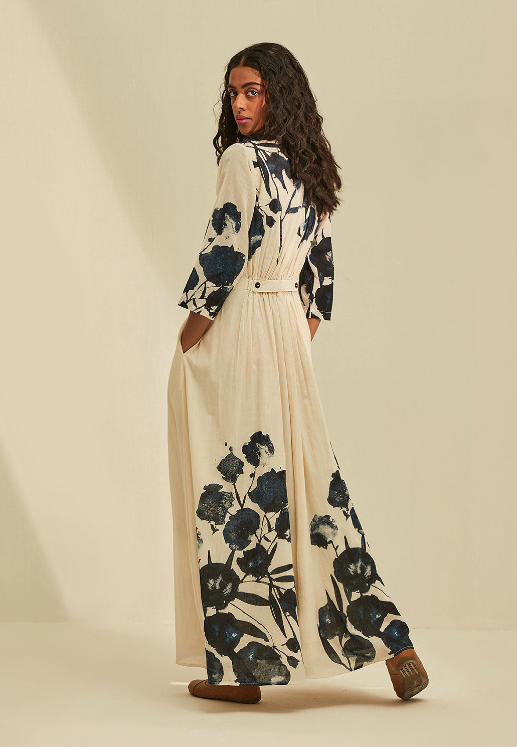 Blue Forest Dress DRESSES KHARA KAPAS