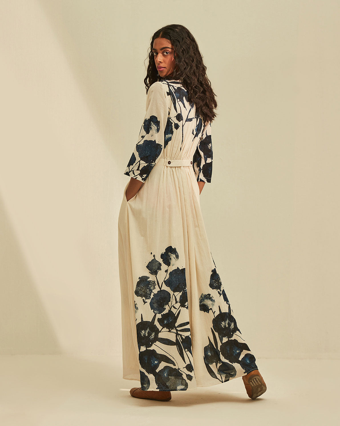 Blue Forest Dress DRESSES KHARA KAPAS