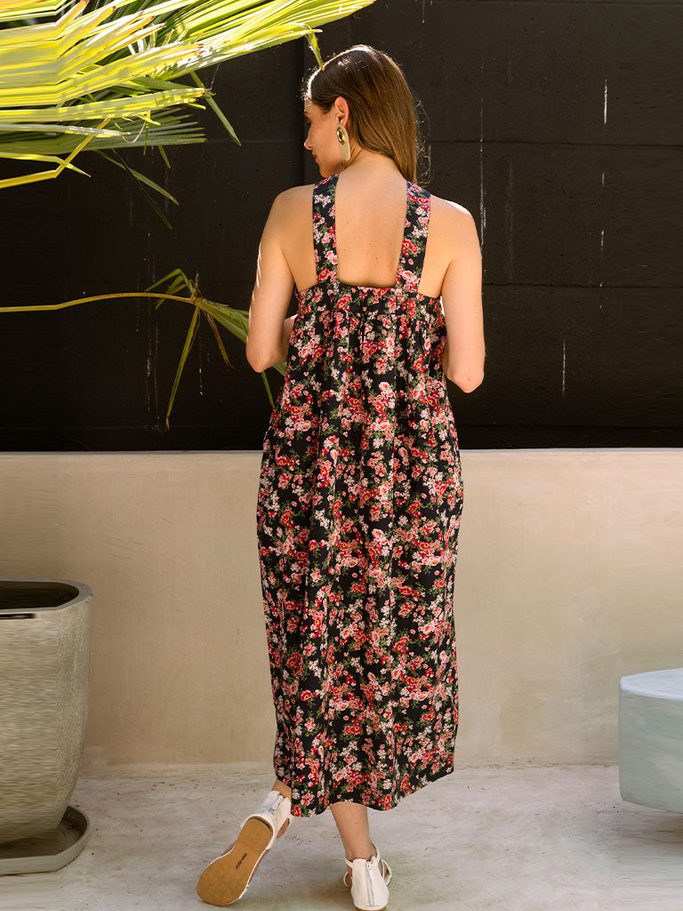 Midnight Love Halter Dress DRESSES Em and Shi