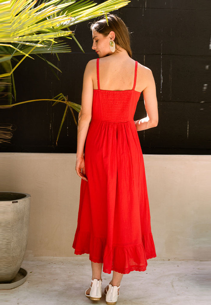 Rose Strap Dress DRESSES Em and Shi