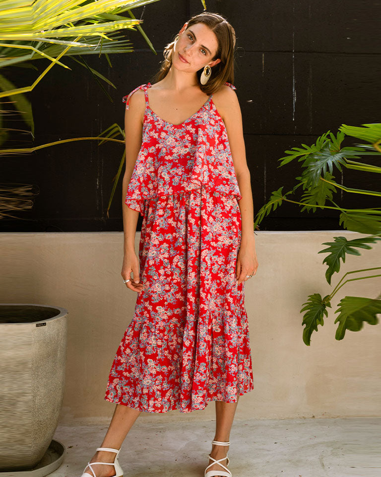 Color Me Love Tie-Up Dress DRESSES Em and Shi