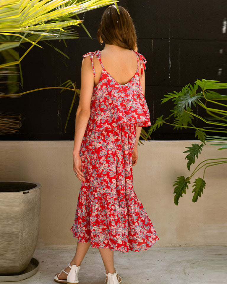 Color Me Love Tie-Up Dress DRESSES Em and Shi