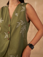 Load image into Gallery viewer, Leafy Beginnings Waistcoat JACKETS SUI   
