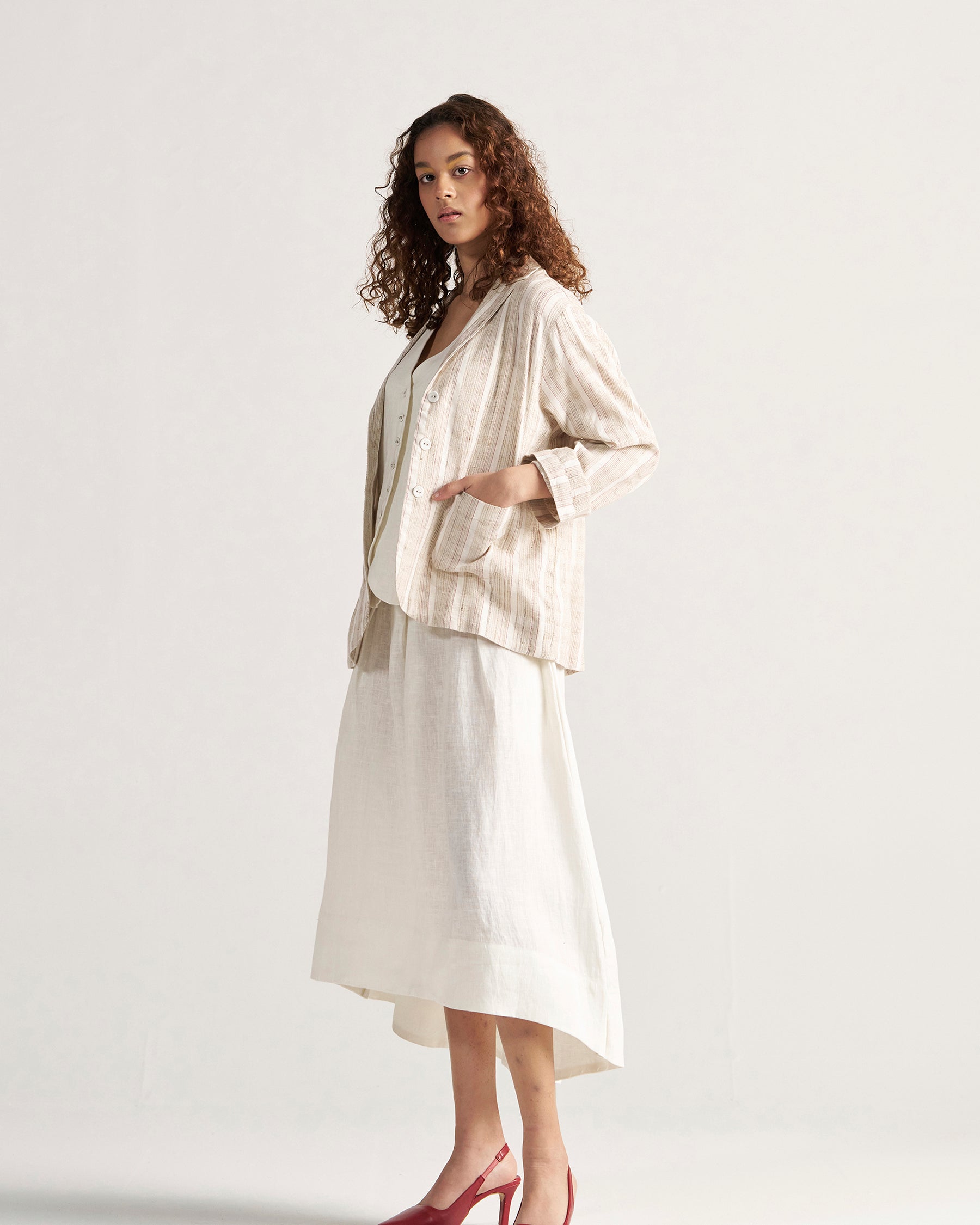 Tea Room Organic Blazer JACKETS IKKIVI