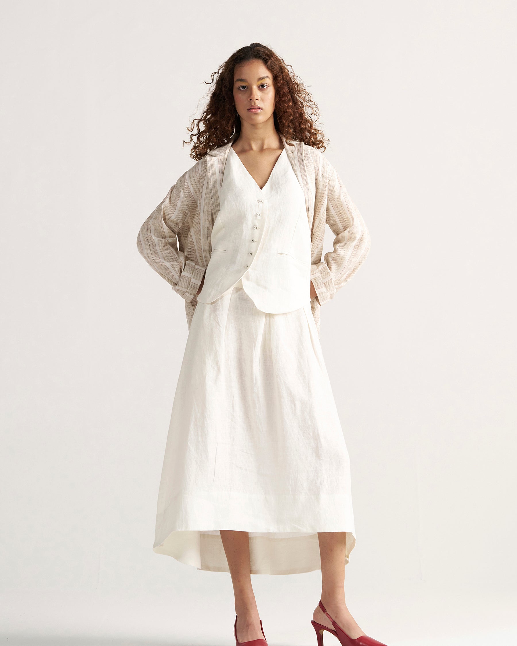 Afternoon Affair Ivory Co-ord Set SETS IKKIVI