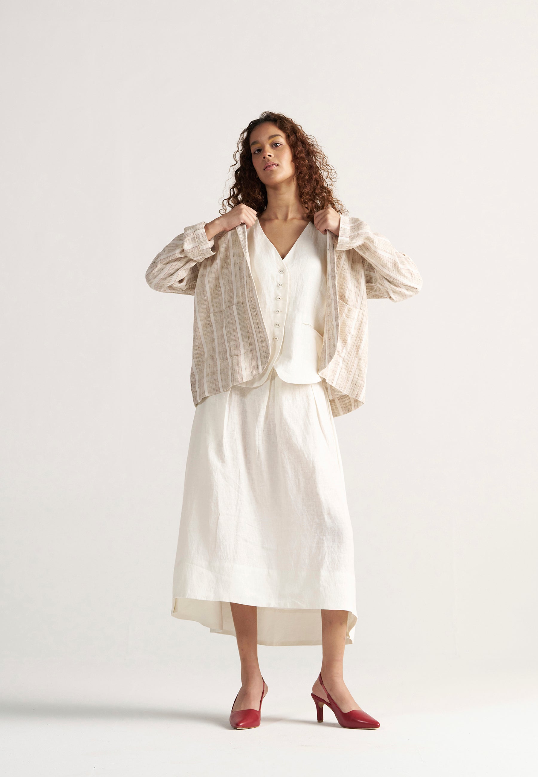 Afternoon Affair Ivory Co-ord Set SETS IKKIVI