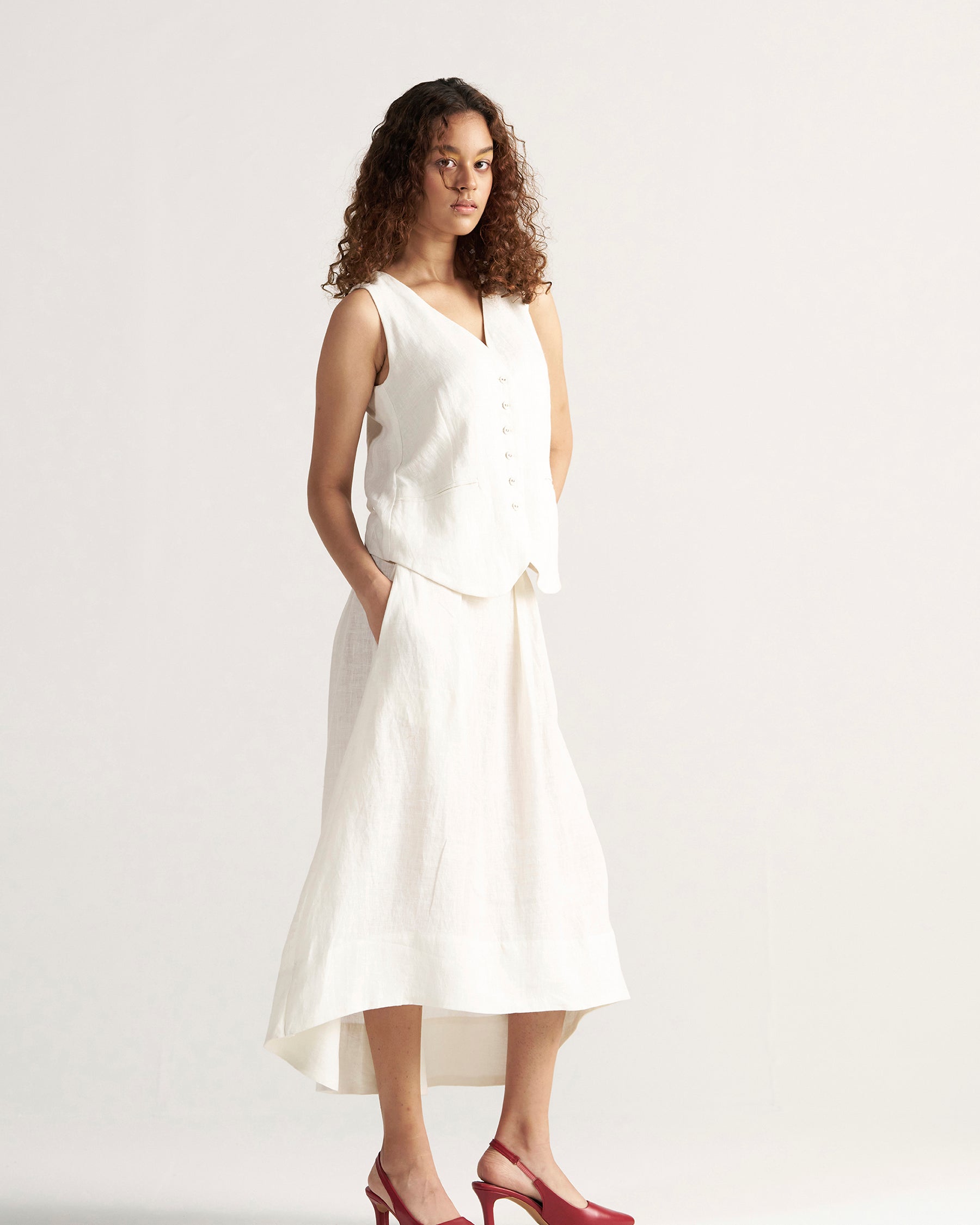 Afternoon Affair Ivory Co-ord Set SETS IKKIVI