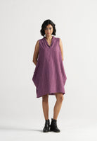 Gaul Tea Plum Dress DRESSES IKKIVI