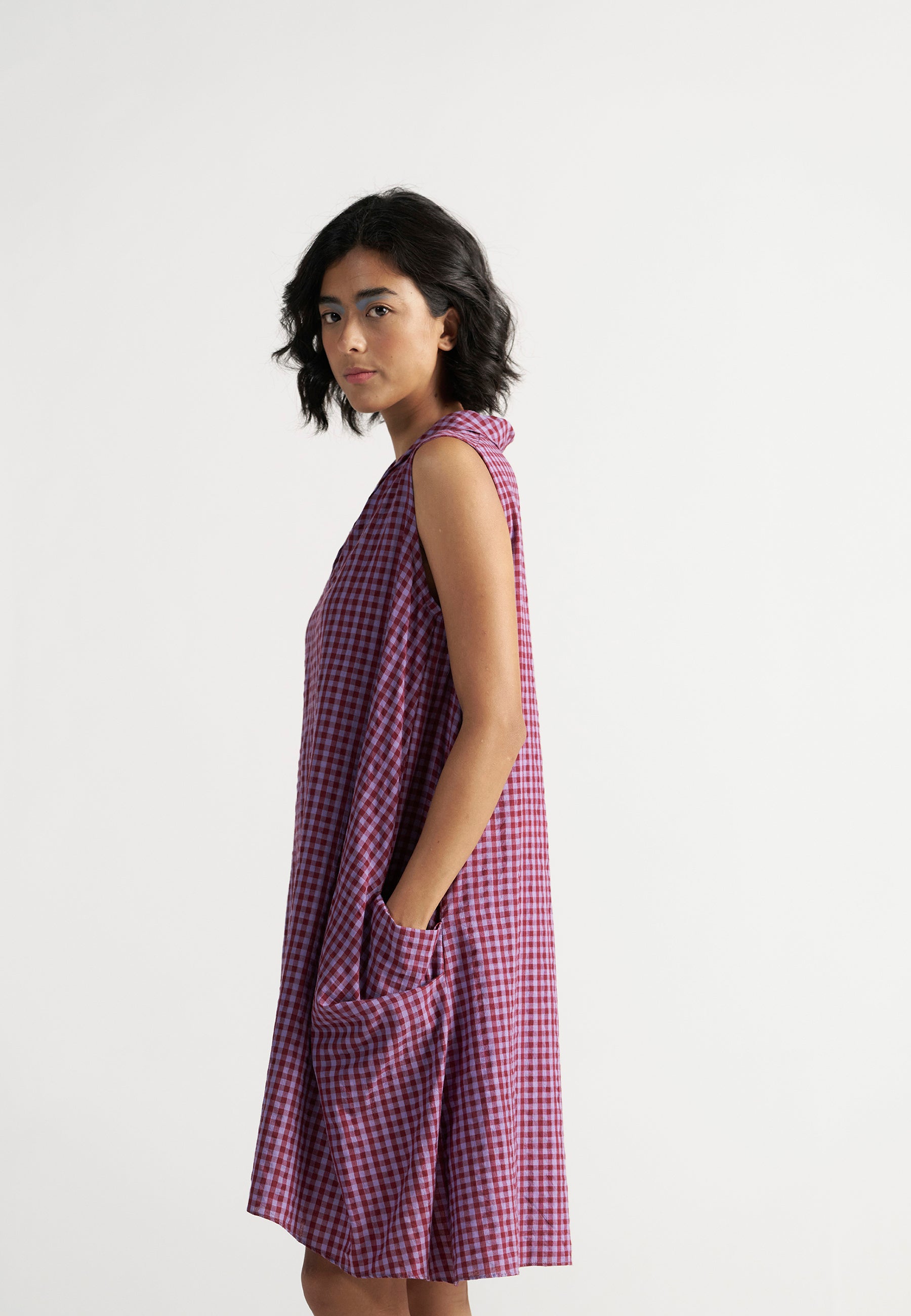 Gaul Tea Plum Dress DRESSES IKKIVI