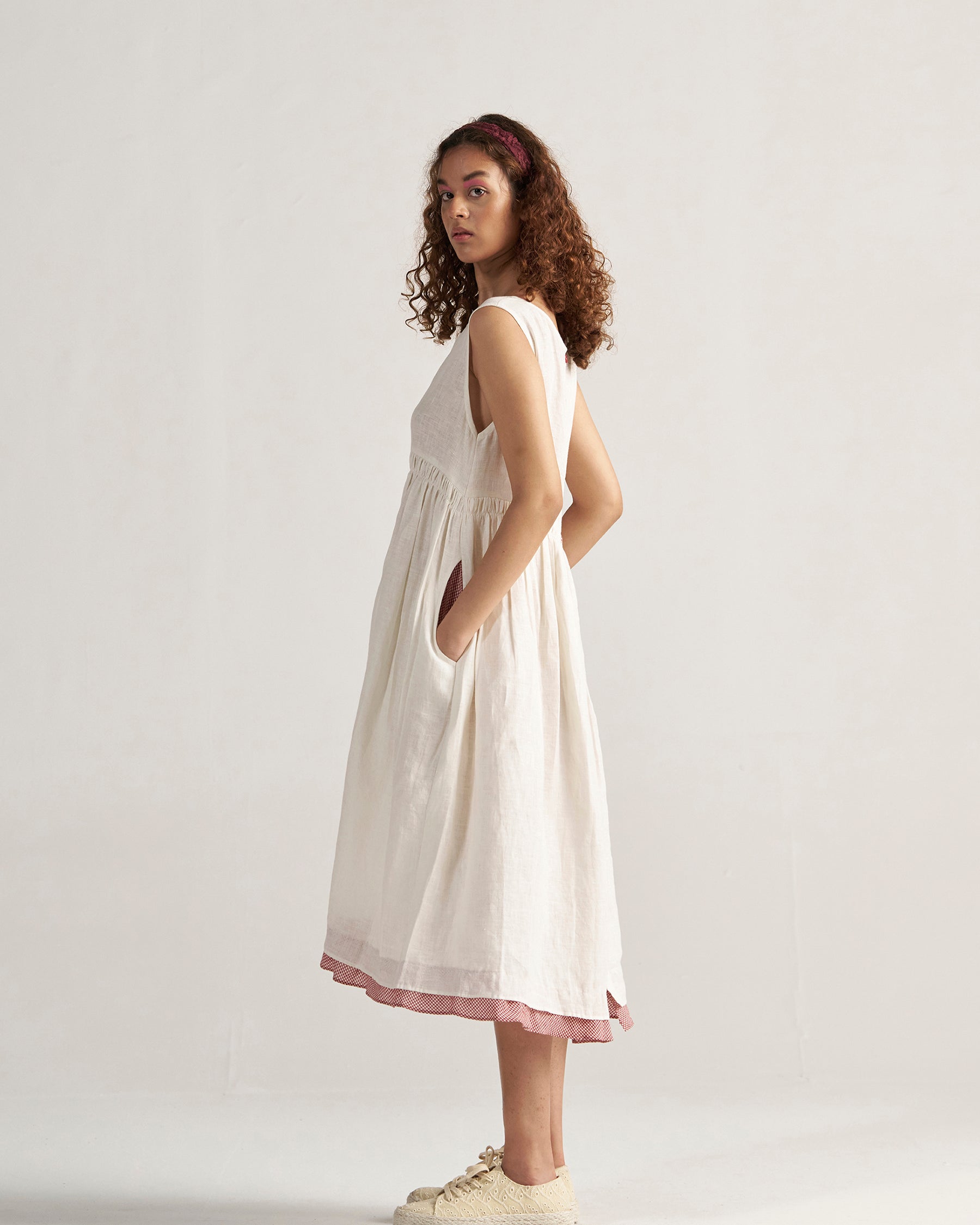 Simply Her Ivory Dress DRESSES IKKIVI