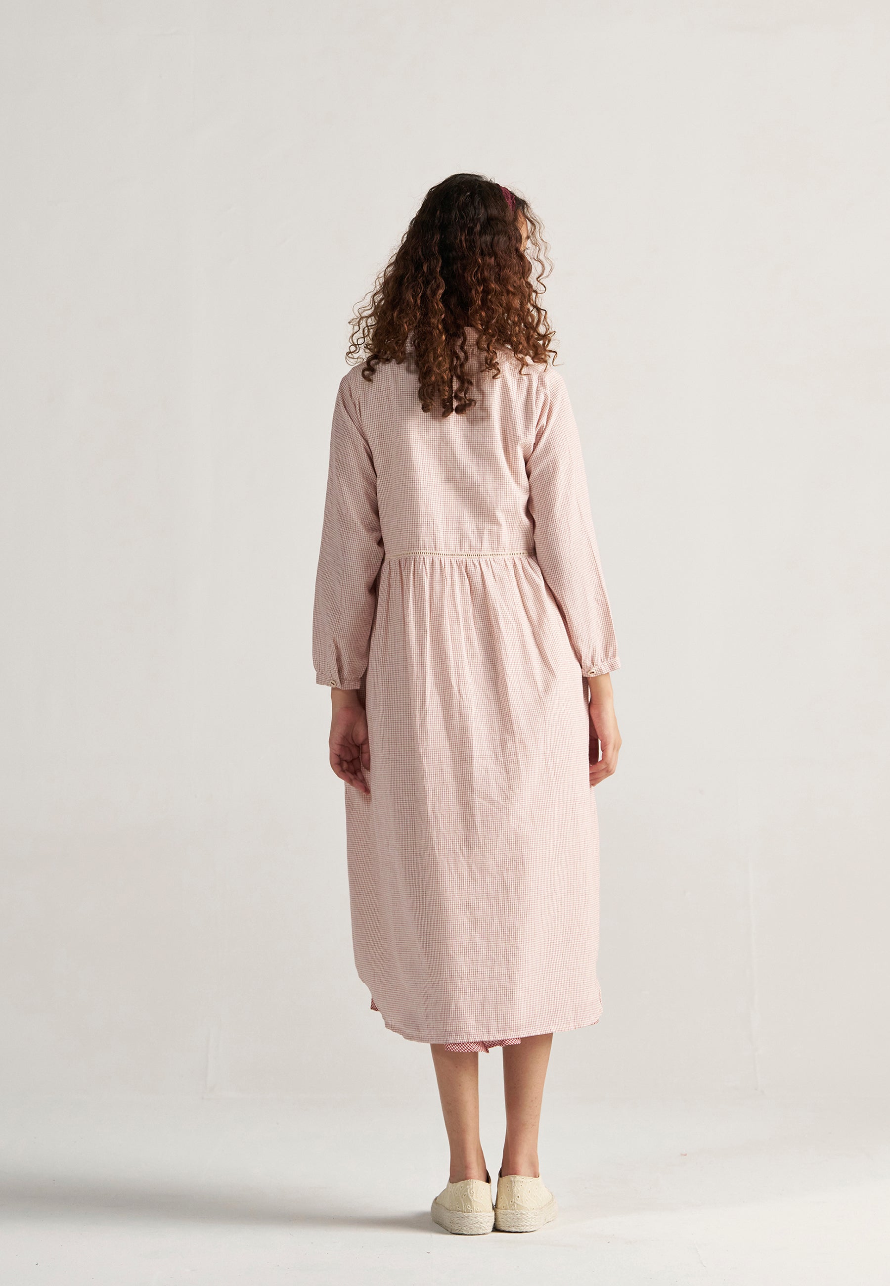 Table For Two Regular Grid Dress DRESSES IKKIVI