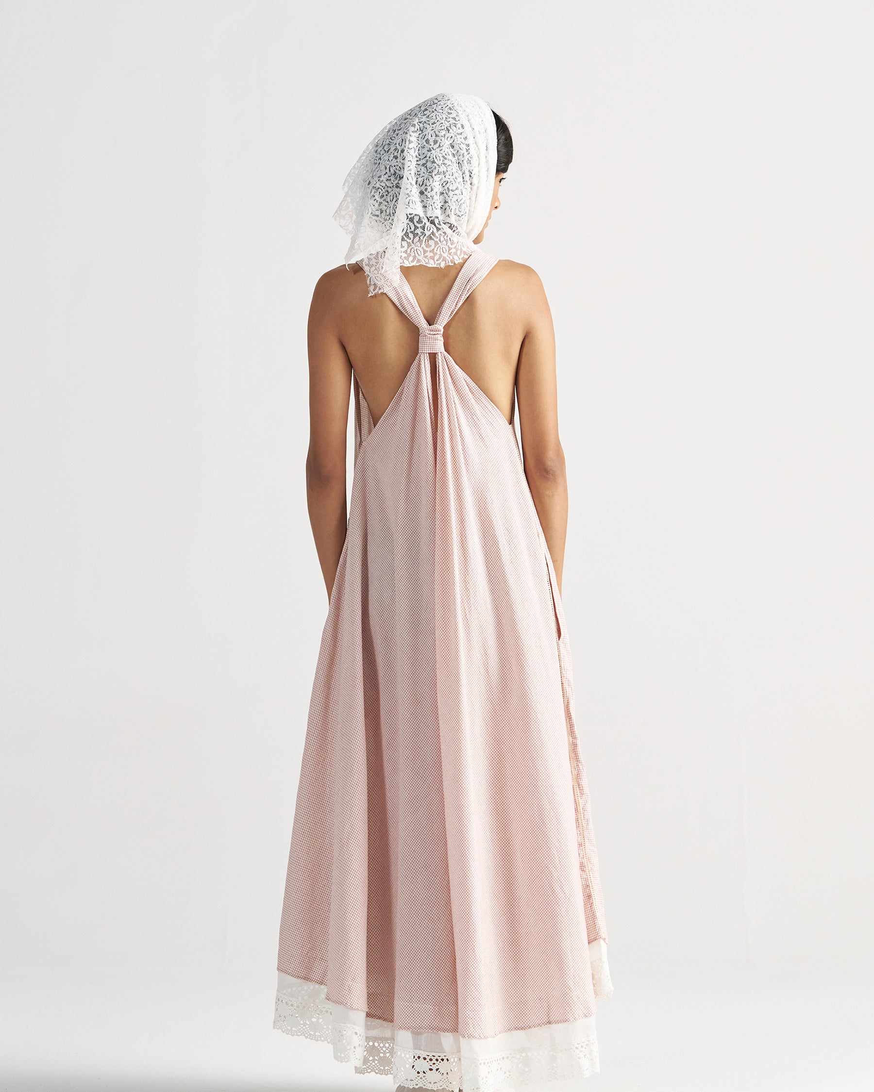 Madeleine Regular Grid Maxi Dress DRESSES IKKIVI